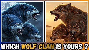 🐺 Which Wolf Clan Do YOU Belong To? 🐺| Epic Personality Quiz🔥