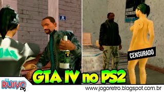 GTA 4 on PS2 was the best : r/HolUp