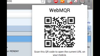 Google Chrome Extension - Web-M-QR screenshot 5