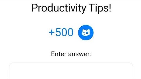 Productivity Tips! Code | Cats video Productivity Tips | Cats today video code | Productivity Tips