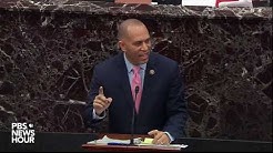 WATCH: Impeachment witnesses could be called quickly, Jeffries argues | Trump impeachment trial