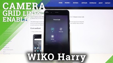 How to Disable / Enable Camera Grid Lines in Wiko Harry – Divide Camera Screen