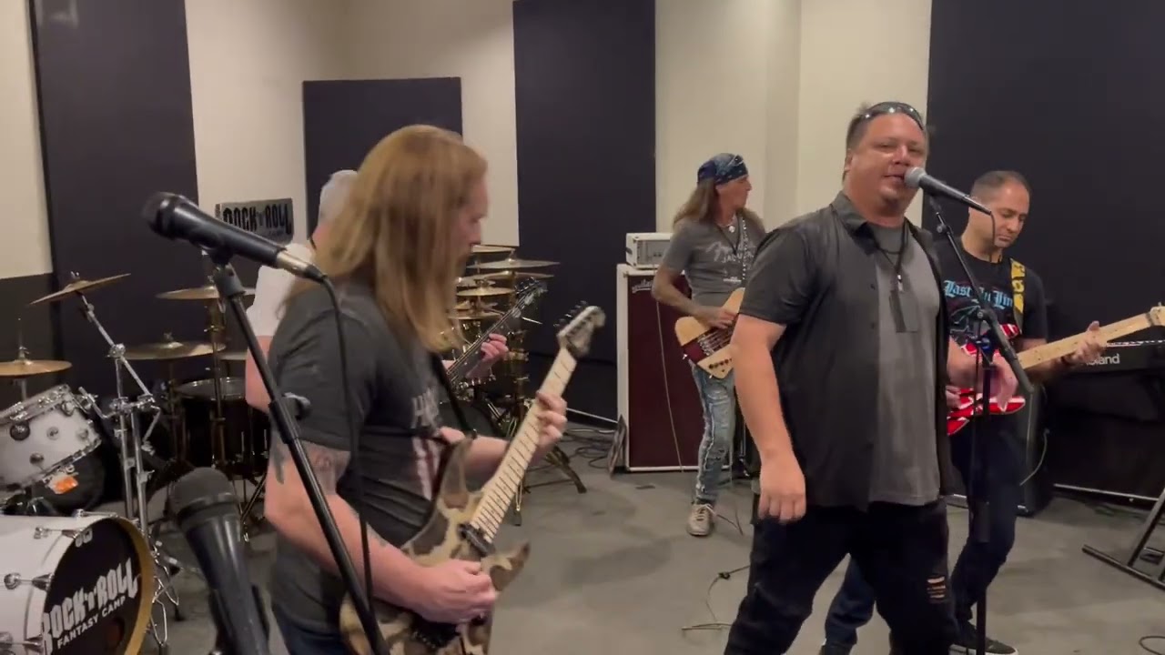 Tommy Aldridge plays Over the Mountain 2024 Rock n Roll Band Camp in Hollywood Ca. w/Buckaroo Bonsai