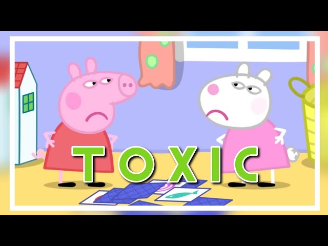 Suzy Sheep and Peppa Pig having a toxic friendship for almost 7 minutes straight 🐑🐖 class=