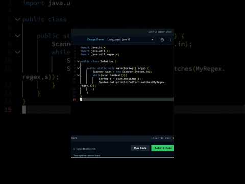 Regex - Validate