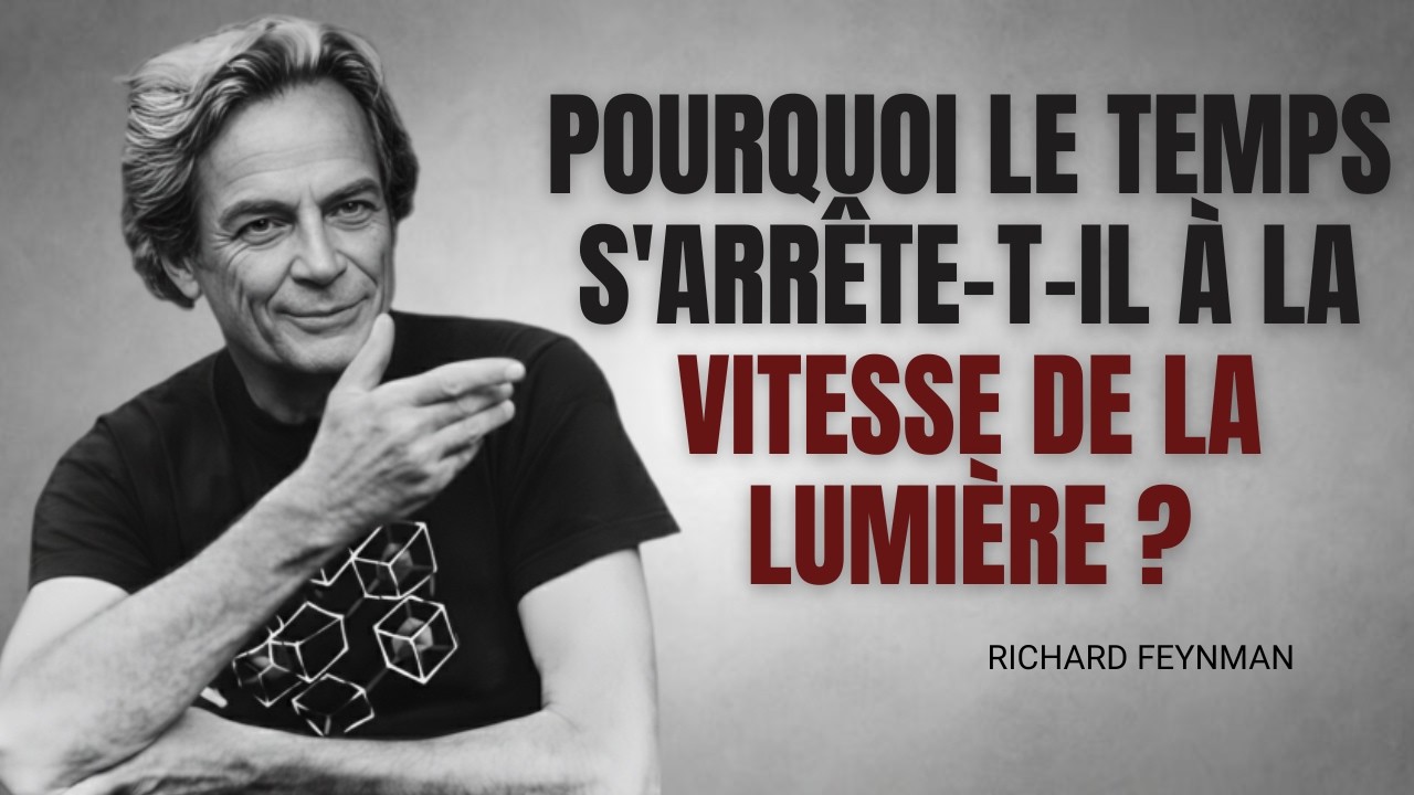 Pourquoi le temps s'arrête-t-il à la vitesse de la lumière ? Cela va vous époustoufler.