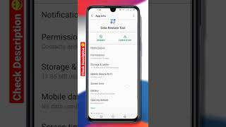 Android Data Restore Tool New 2023 Update #google#datarestoretool#androidupdate screenshot 1