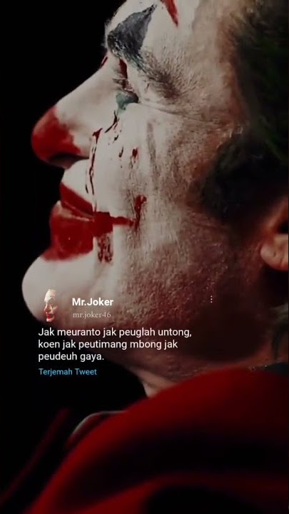 kata bijak Joker | story whatsapp #shorts#joker#quotes