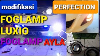 pasang bumper toyota voxy di daihatsu Luxio |SAKURA KAOS POLOS WONOSOBO