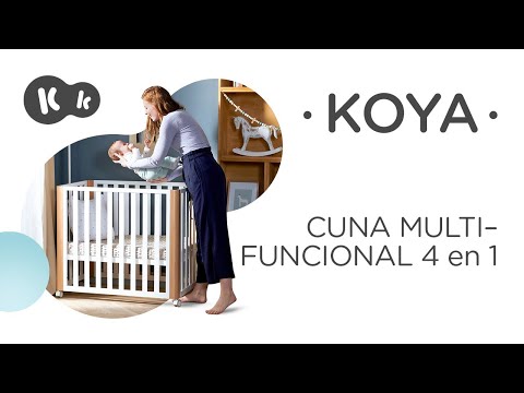 Kinderkraft: cuna de madera con la función del colchón Sofi Koya +