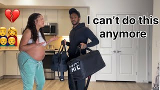 WALKING OUT ON MY FAMILY PRANK EMOTIONAL