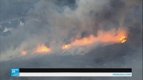 الولايات المتحدة: استمرار الجهود للسيطرة على حرائق الغابات في كاليفورنيا