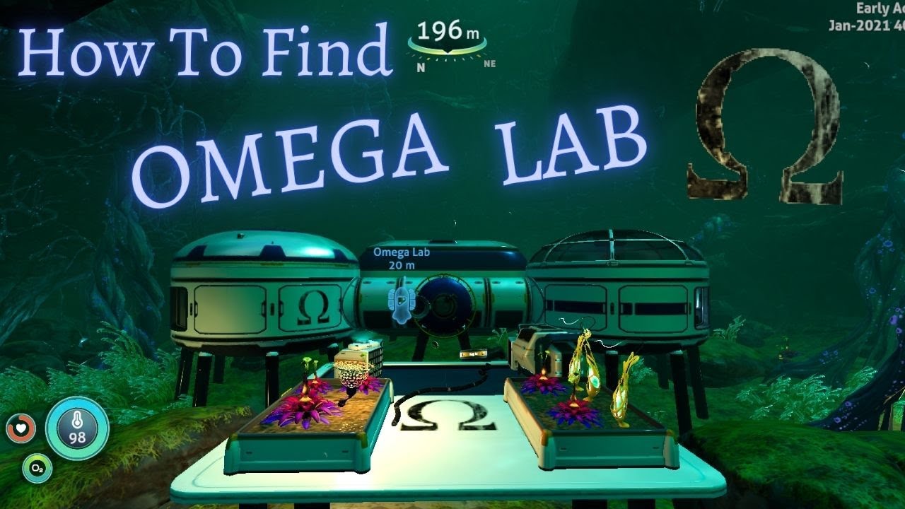 How To Find OMEGA LAB Subnautica Below Zero YouTube