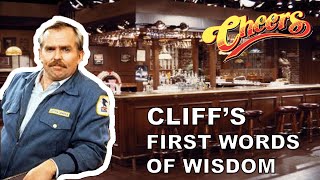 Cheers Cliff Clavins First Ever Word Of Wisdom Funny Video