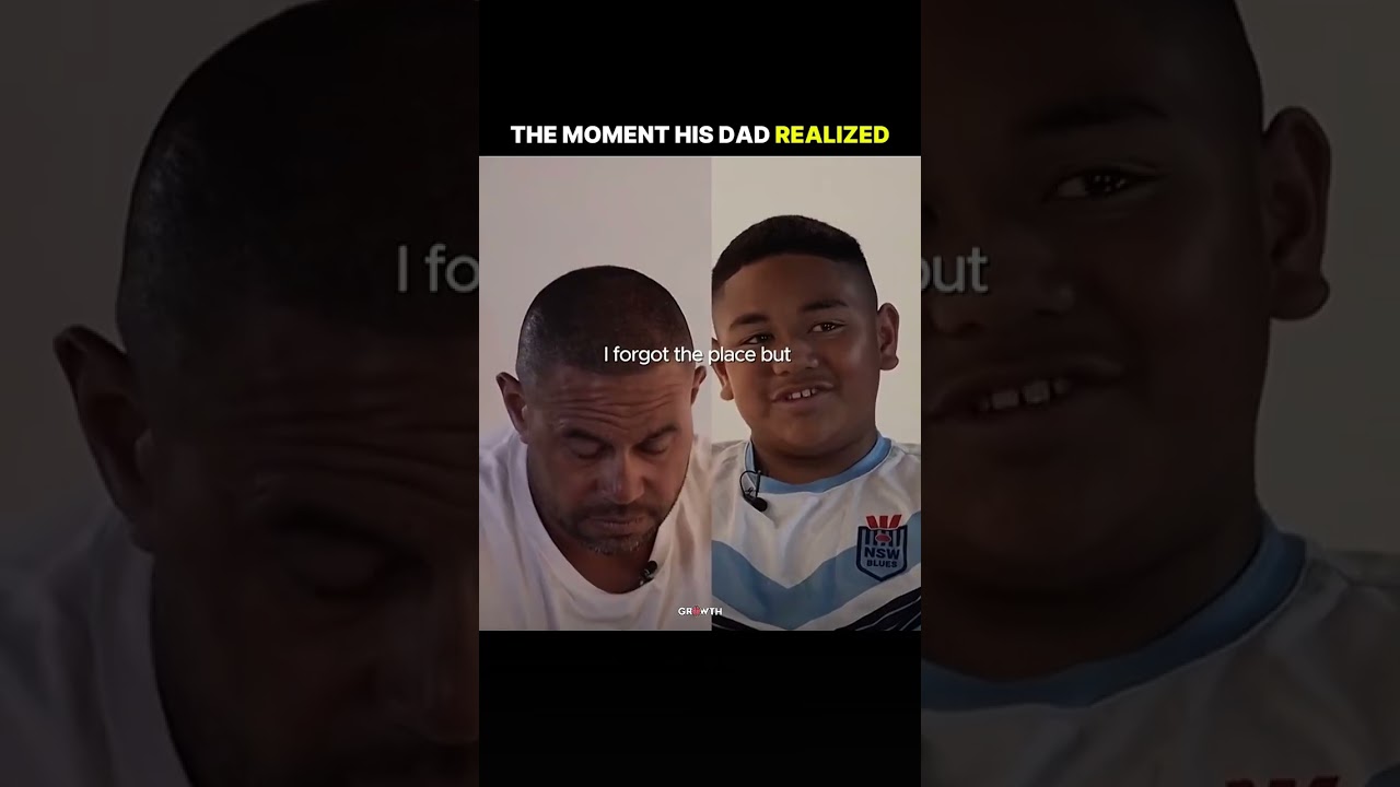 The Moment His Dad Realized.