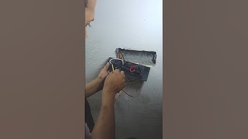 house wiring with inverter  connected / इनवर्टर कनेक्शन #short switch board #house