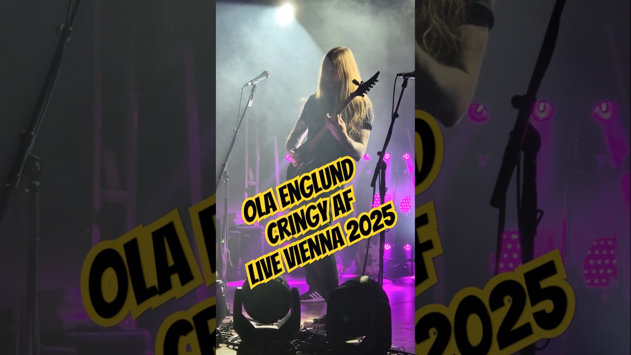 Ola Englund Cringy AF Live Vienna 2025