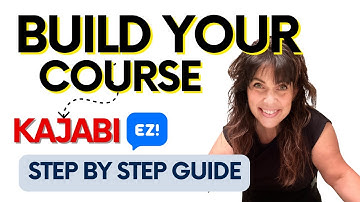 Kajabi Digital Course EASY Step by Step Creation Guide