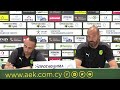 AEK LARNACA TV |  ΣΥΝΕΝΤΕΥΞΗ ΤΥΠΟΥ ΤΟΥ DAVID BADIA ΓΙΑ ΤΗΝ ΑΝΑΜΕΤΡΗΣΗ ΑΠΟΛΛΩΝ Λ. - ΑΕΚ