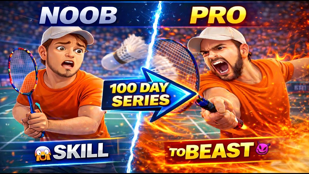 LIVE Badminton Practice 🏸 | Improving My Game in Real Time | Noob to Pro! DAY: 10/100