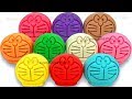Learn Colors with Play Doh Doraemon Surprise Toys with Disney Toys