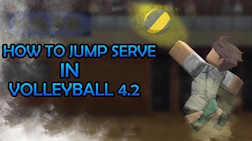 HOW  TO JUMP SERVE In Volleyball 4.2 | Roblox
