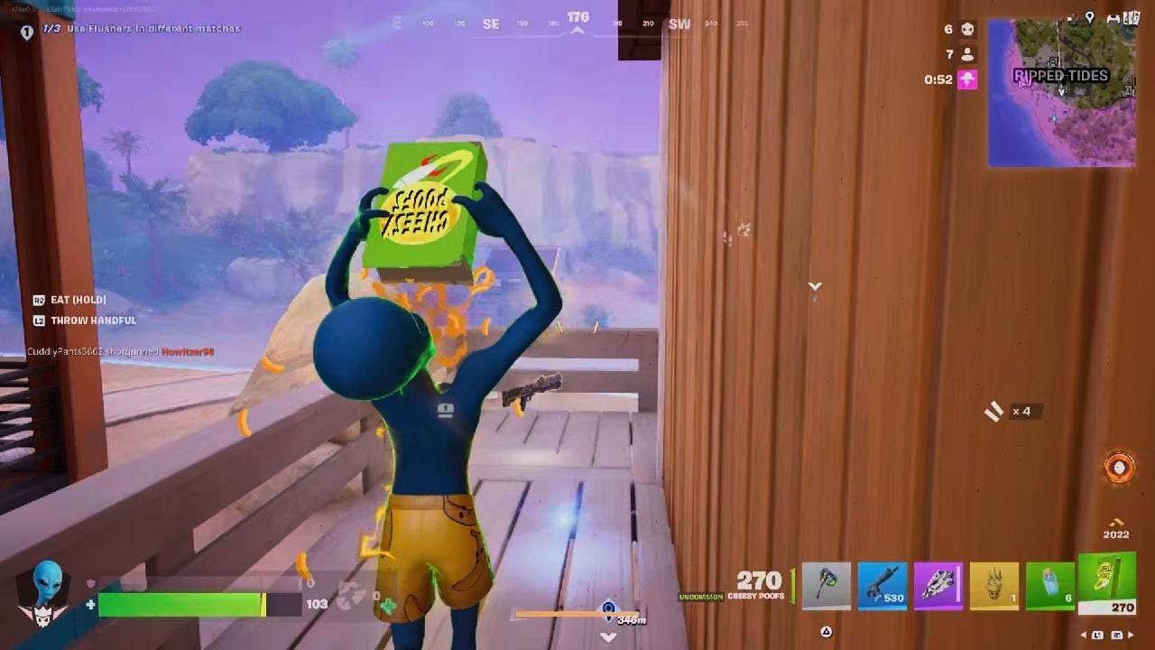 Alien man Cheesy P0 ofs Fortnite Victory