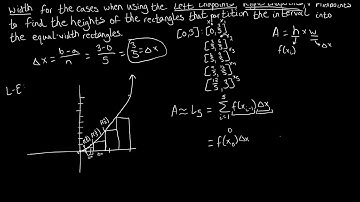 Vol. 1 Section 5.1/Vol. 2 Section 1.1 Approximating Area Under Curves Problem 1