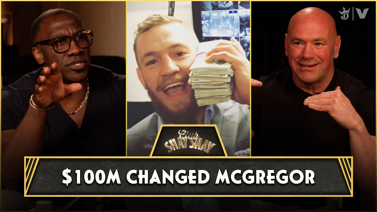 Dana White Says $100M Changed Conor McGregor Unlike Tom Brady After Floyd Mayweather Fight, on YouTube
