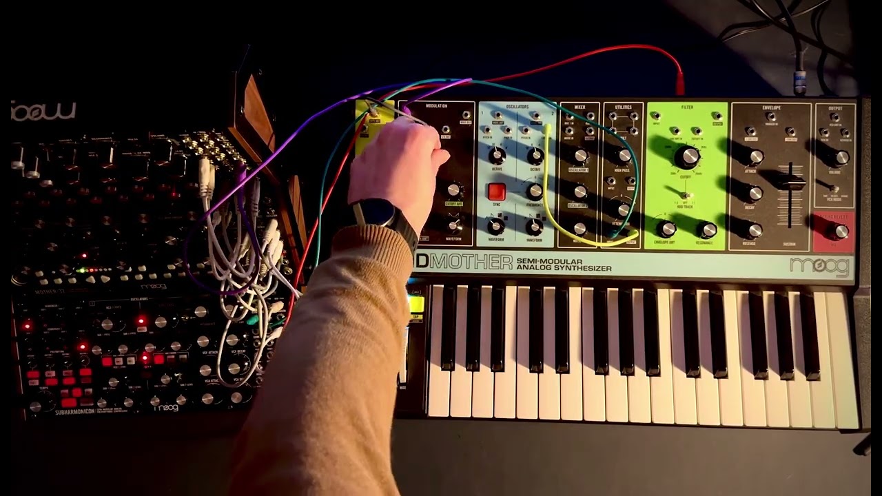 Phase Loop - Moog Sound Studio + Grandmother Cinematic Jam