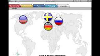iX Developer Multi language keyboard layout