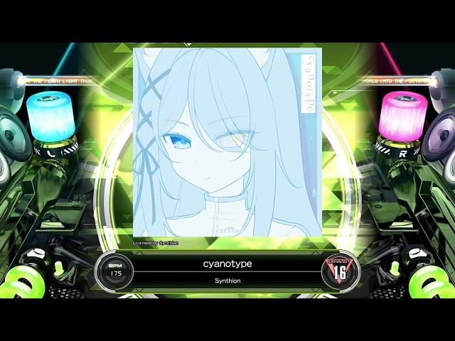 SDVX] cyanotype [EXH 16] (譜面確認) - YouTube