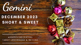 Gemini Tarot Reading December 2023