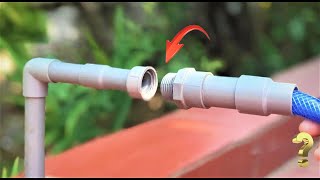 Why aren't more people aware of this retired plumber's technique? Great idea for home plumbing!