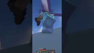 A race for the last block! #minecraft #minecraftsmp #minecraftshorts