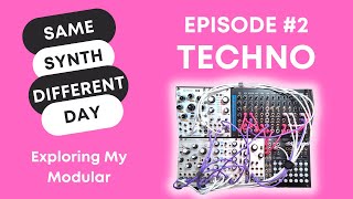 No, you don't need drum modules for modular Techno
