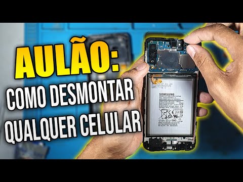 Vídeo: Como Desmontar Um Telefone Celular