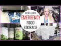 EMERGENCY FOOD STORAGE / HOW TO PLAN & USE LONG TERM