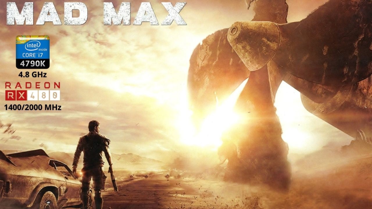 MAD MAXページ Mad Max on i7-4790k and RX480 Red Devil - YouTube