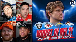 AFC West Week 2: WHAT JUST HAPPENED!