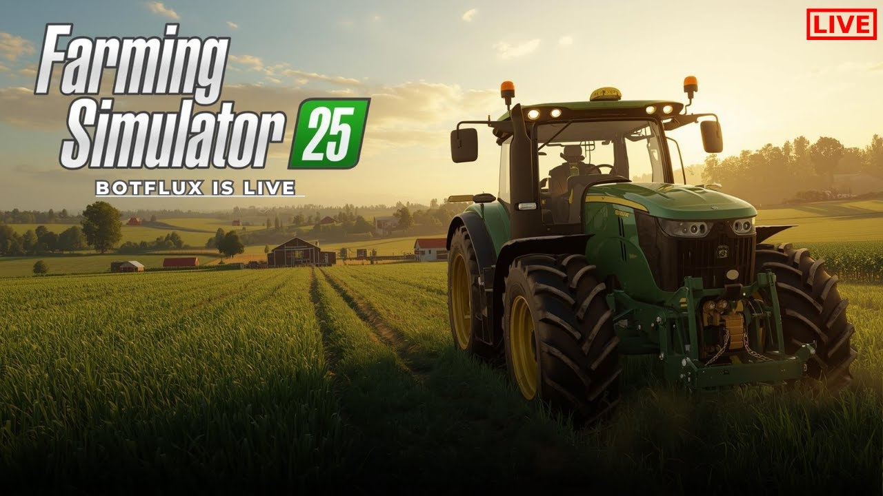 Building a New Farm from Scratch | Farming Simulator 25 🔴 LIVE !