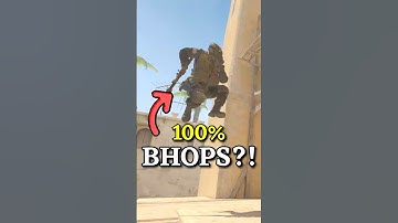 😱100% BHOPS?!😱 #cs2 #shorts