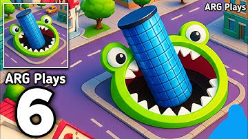 Hole.io - Gameplay Walkthrough Part 6 - Godzilla Hole