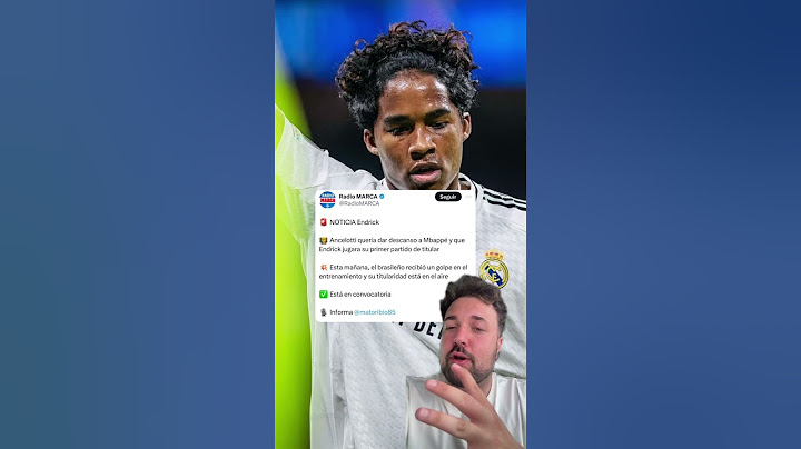 ¿Será titular Endrick? #futbol #realmadrid #endrick