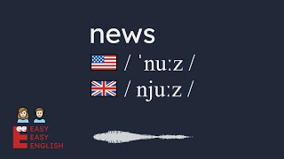 How to pronounce news? US English UK English IPA Audio Waveform 👩👨 How to say news?