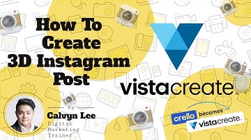 How To Create 3D Instagram Post In VistaCreate