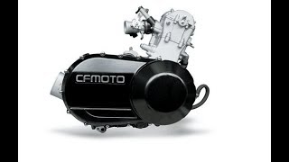 Квадроцикл CFMOTO CF500 сборка двигателя