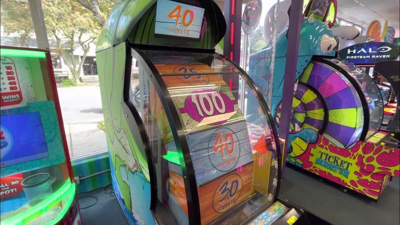 Bay Tek Big Bass Wheel (2008) Playland Arcade Lake NY YouTube