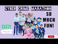 full masti at walkathon vlog🤩 which was organized by cyber crime police👮