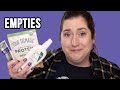 BEAUTY EMPTIES | Makeup, Skin Care, Personal Care FEB 2021